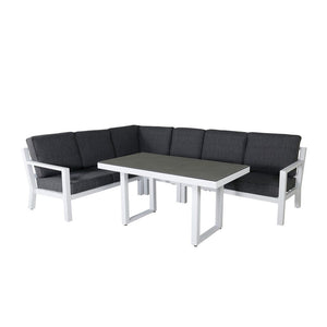 Venture Design Hörnsoffgrupp Barcelona Vit SKU VEN-1029-400 EAN 7350118414927