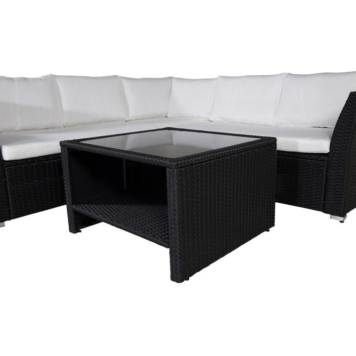 Venture Design Hörnsoffgrupp Haiti Svart/Vit SKU VEN-1541-238 EAN 7350118410400