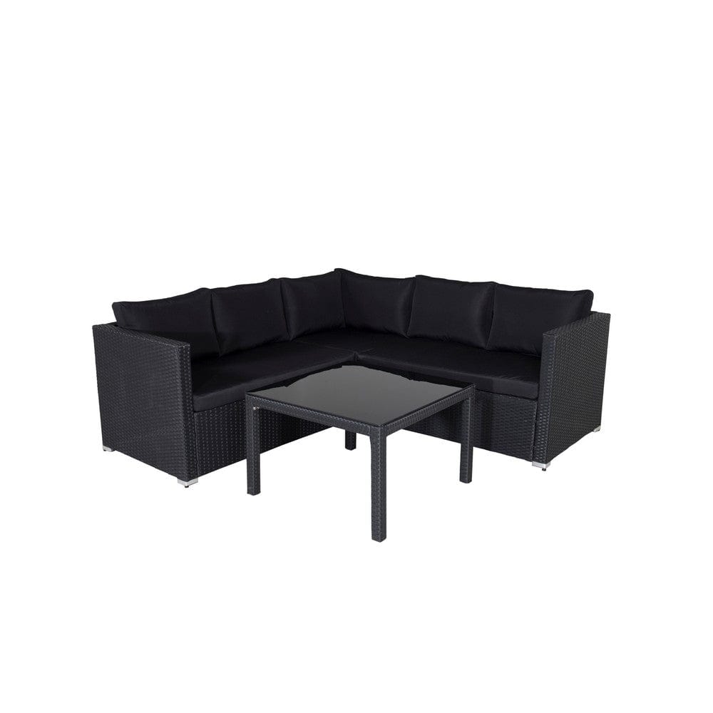 Venture Design Hörnsoffgrupp Kuba Svart SKU VEN-1532-238 EAN 7350118410424