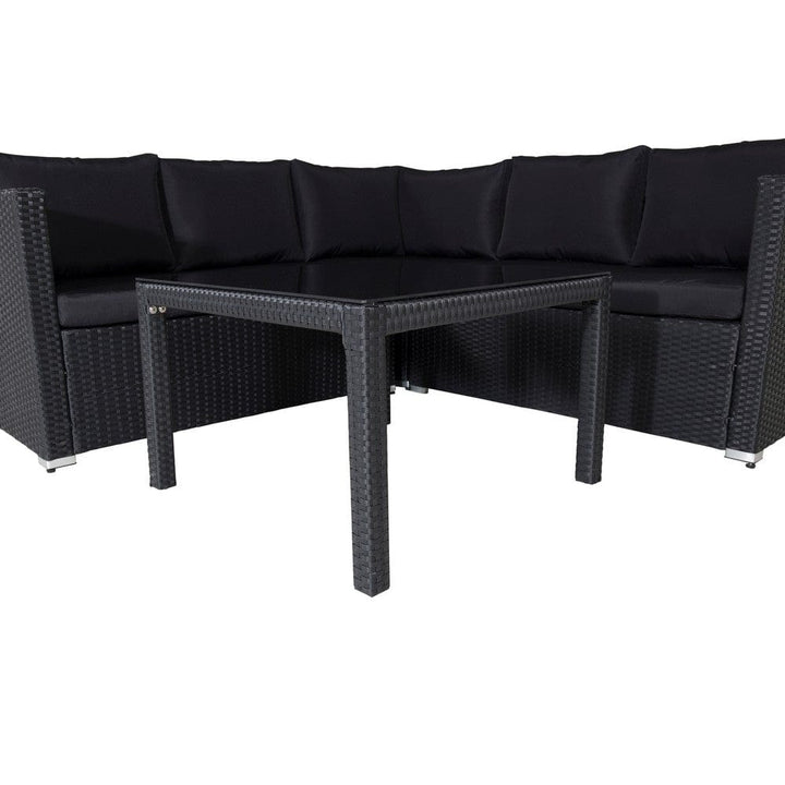 Venture Design Hörnsoffgrupp Kuba Svart SKU VEN-1532-238 EAN 7350118410424