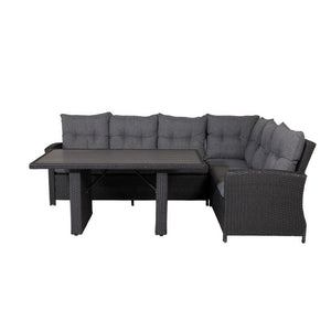 Venture Design Hörnsoffgrupp London Svart SKU VEN-7210-001 EAN 7350107083455