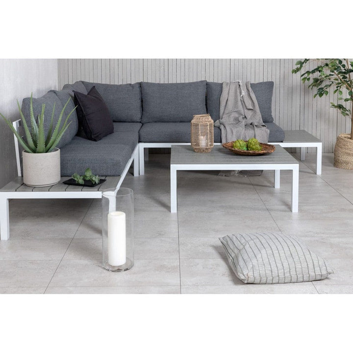 Venture Design Hörnsoffgrupp Odense Vit SKU VEN-1001-400 EAN 7350118410905