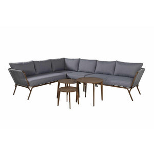 Venture Design Hörnsoffgrupp Roxo Brun SKU VEN-9051-322 EAN 7350107081642