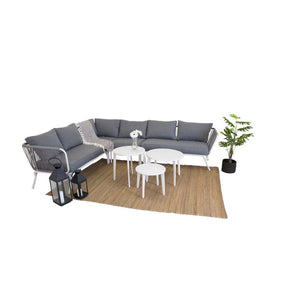 Venture Design Hörnsoffgrupp Roxo Vit SKU VEN-9151-018 EAN 7350107081659