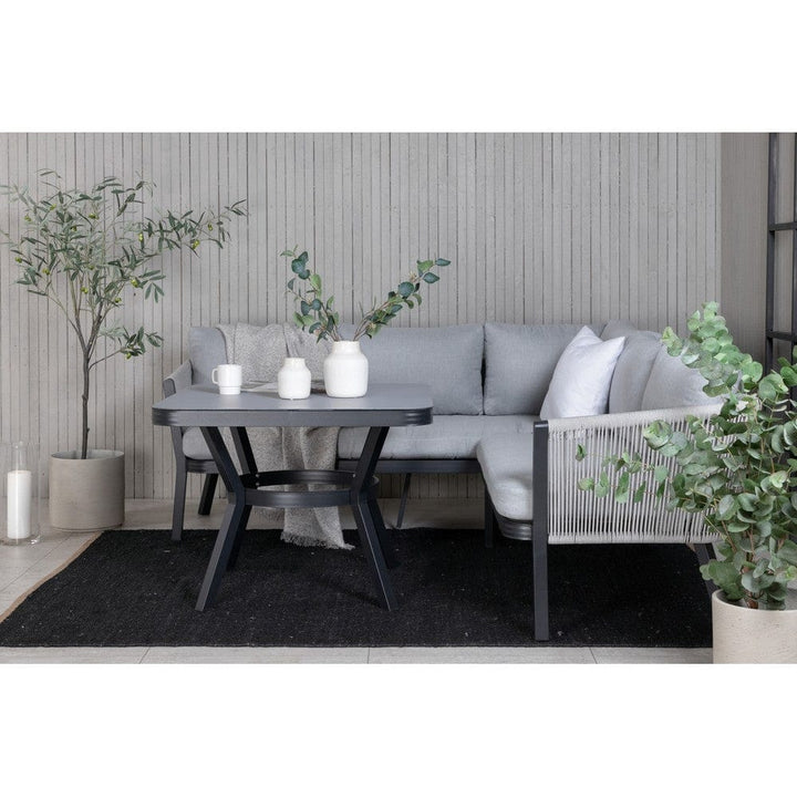 Venture Design Hörnsoffgrupp Virya Svart SKU VEN-1463-408 EAN 7350118410653