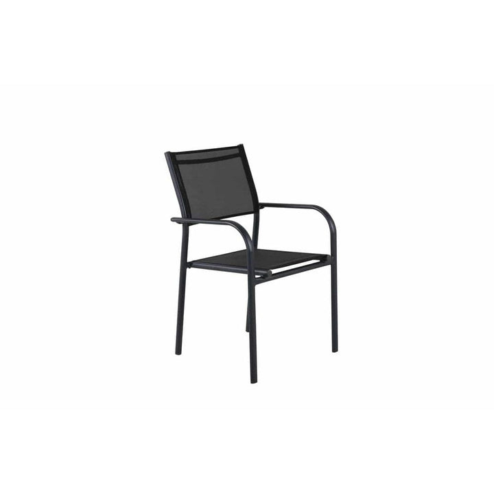 Venture Design Karmstol Santorini 2-pack Svart SKU VEN-9290-408 EAN 7350118411995