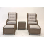 Venture Design Loungeset Vikelund Brun SKU VEN-9274-009 EAN 7350107083363