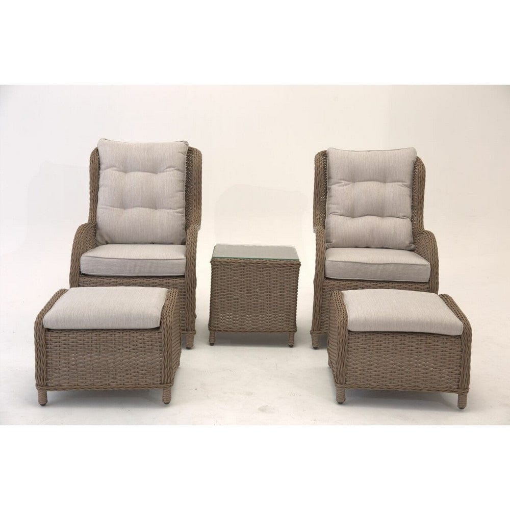 Venture Design Loungeset Vikelund Brun SKU VEN-9274-009 EAN 7350107083363