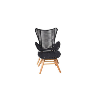 Venture Design Loungestol Tjingeling Inkl. Fotpall SKU VEN-9614-076 EAN 7350107080683