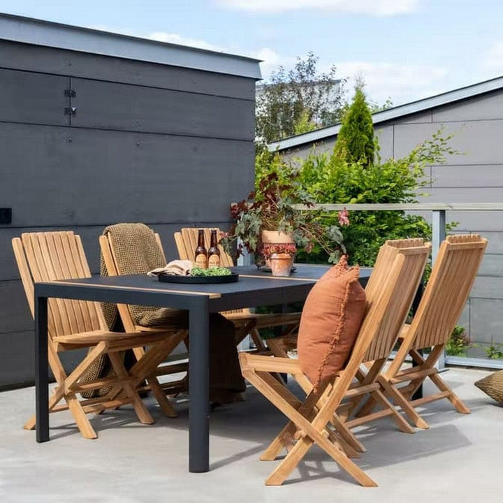 Venture Design Matbord Togo Svart 200 x 100 cm SKU VEN-2102-408 EAN 7350133233374