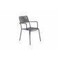 Venture Design Matstol Lindos med Armstöd 2-pack Grå SKU VEN-9565-013 EAN 7350118410974