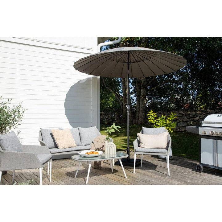 Venture Design Parasoll Palmetto med Tilt Grå SKU VEN-2094-485 EAN 7350133233121