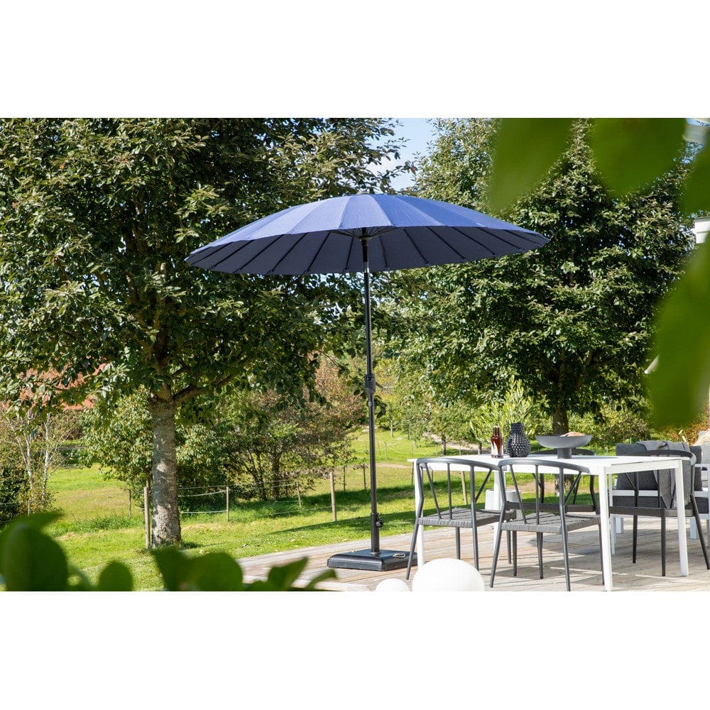 Venture Design Parasoll Palmetto med Tilt Blå SKU VEN-2094-487 EAN 7350133233114