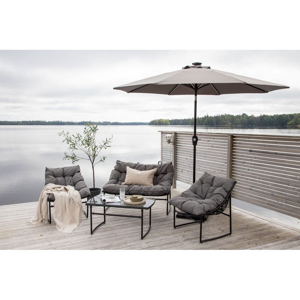 Venture Design Parasoll Sabai med Tilt + LED SKU EAN