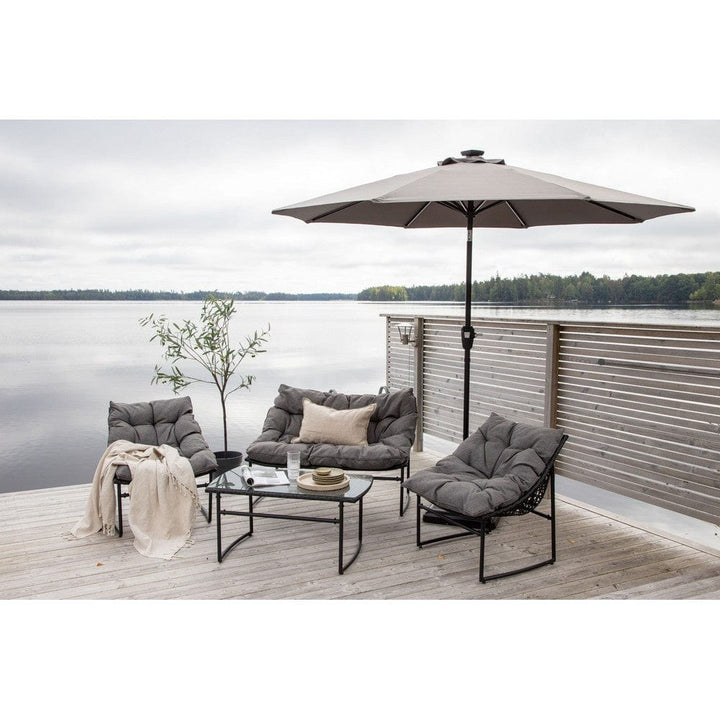 Venture Design Parasoll Sabai med Tilt + LED SKU EAN