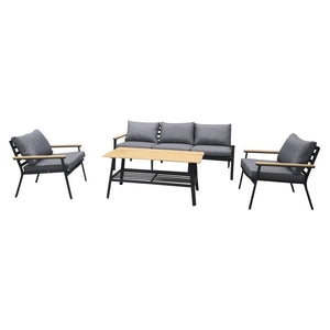 Venture Design Soffgrupp Brasilia Svart SKU VEN-6231-408 EAN 7350107081949