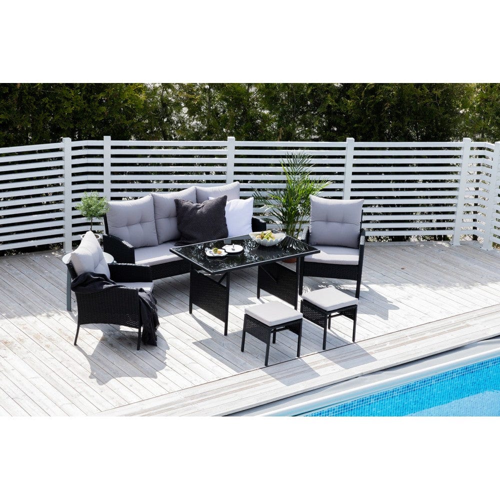Venture Design Soffgrupp Knock Grå SKU VEN-1527-201 EAN 7350118410882