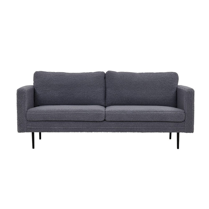 Venture Home 3-sitssoffa Boom Teddy Mörkgrå SKU VEN-18045-005 EAN 7350118410158