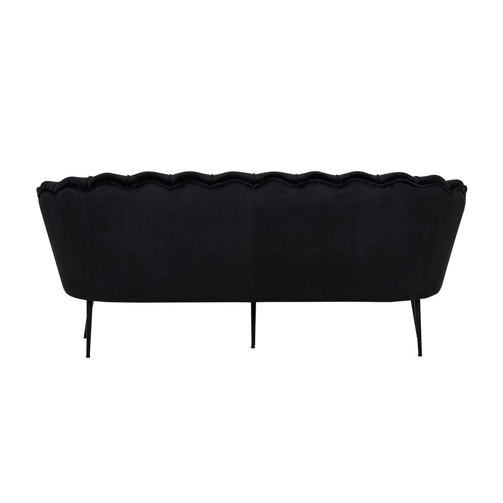 Venture Home 3-sitssoffa Calais Sammet SKU EAN