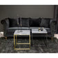 Venture Home 3-sitssoffa Velvet Sammet SKU EAN