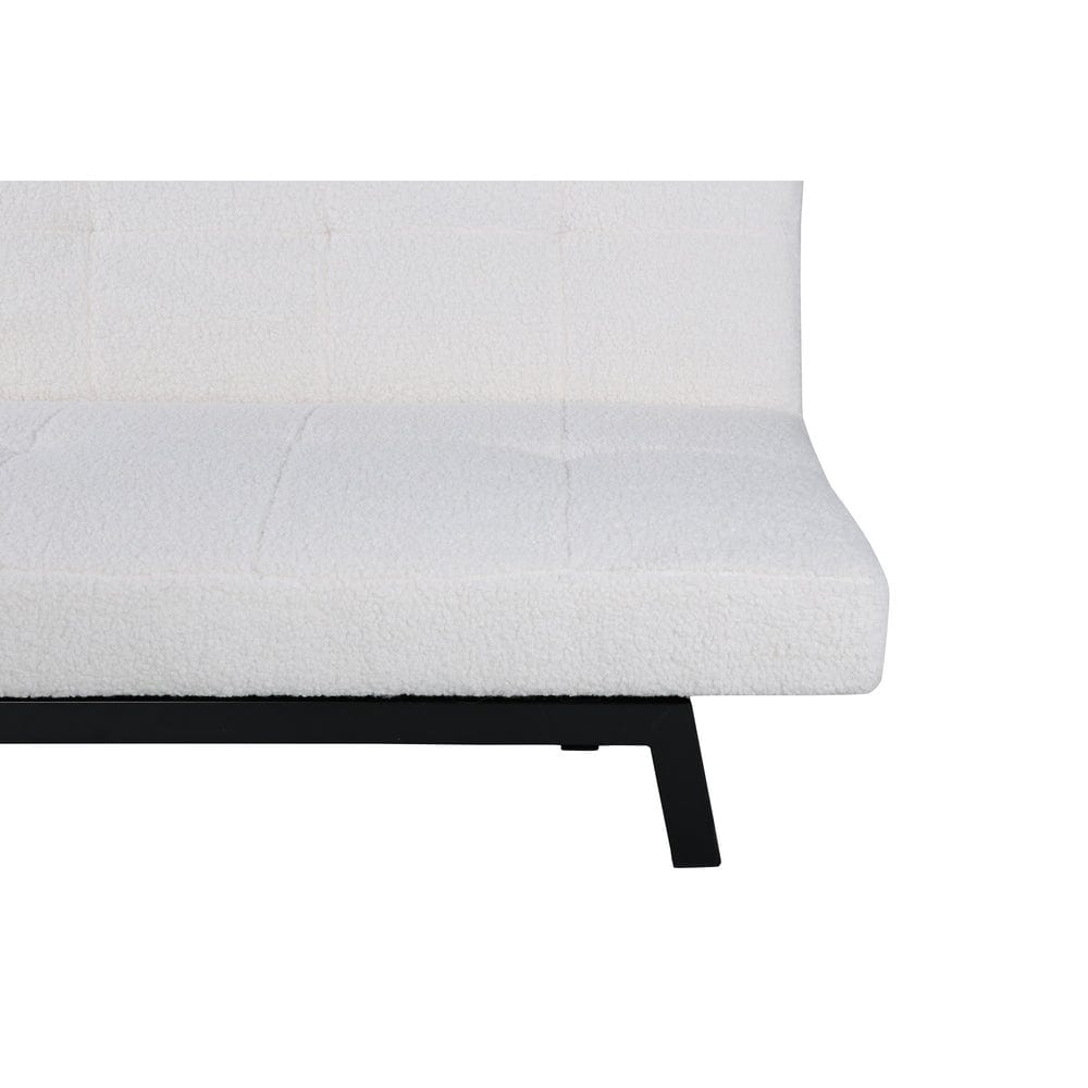 Venture Home Bäddsoffa Bodil Vit Teddy SKU VEN-15549-000 EAN 7350118417584