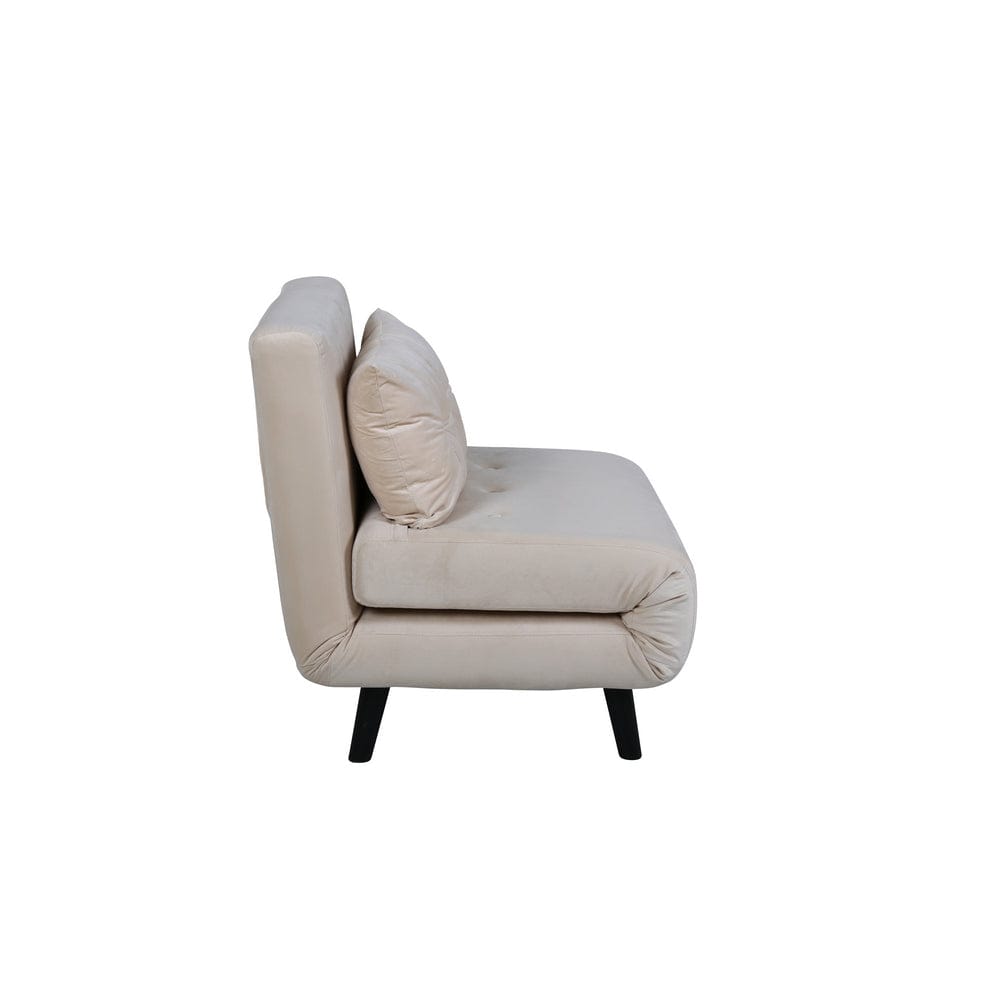 Venture Home Bäddsoffa Vicky Beige Sammet SKU VEN-15582-980 EAN 7350118418031