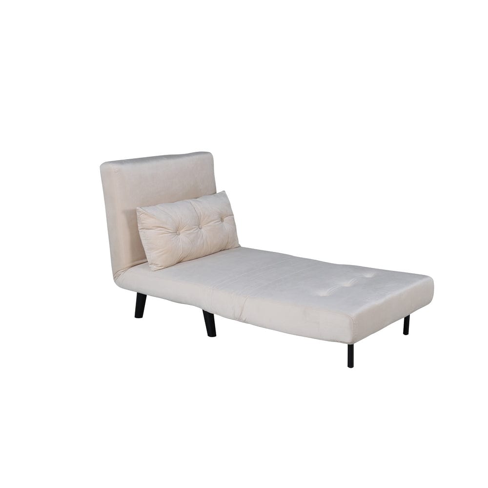 Venture Home Bäddsoffa Vicky Beige Sammet SKU VEN-15582-980 EAN 7350118418031