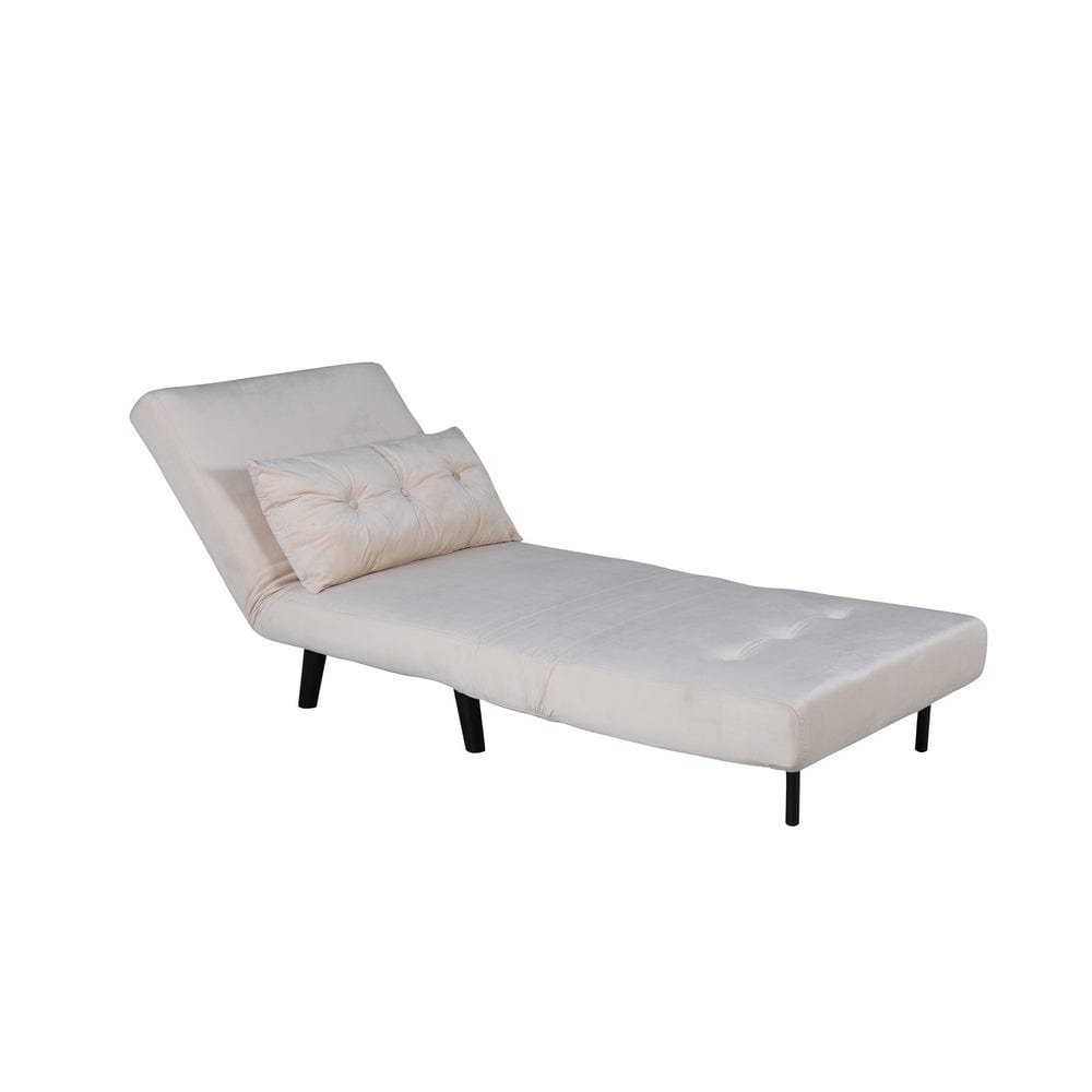 Venture Home Bäddsoffa Vicky Beige Sammet SKU VEN-15582-980 EAN 7350118418031