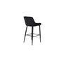 Venture Home Barstol Plaza Svart Velvet 2-pack SKU VEN-17704-888 EAN 7350107089525