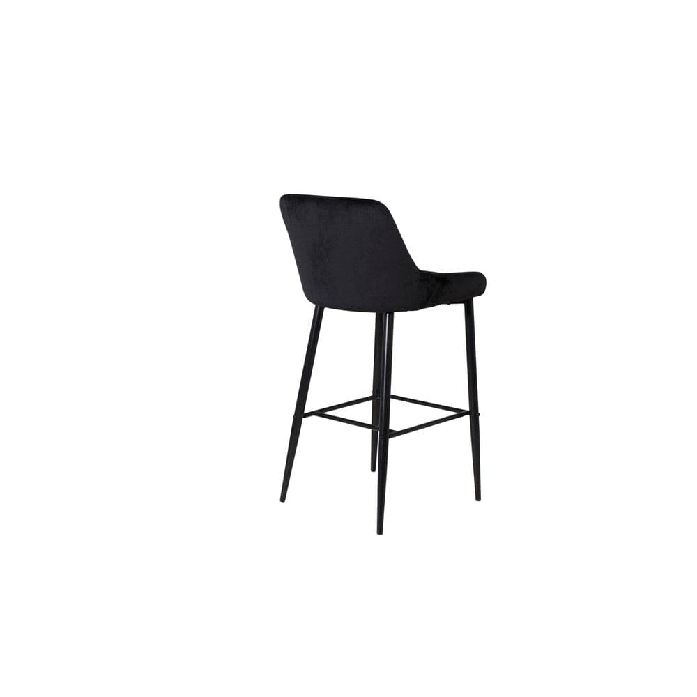 Venture Home Barstol Plaza Svart Velvet 2-pack SKU VEN-17704-888 EAN 7350107089525