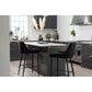 Venture Home Barstol Plaza Svart Velvet 2-pack SKU VEN-17704-888 EAN 7350107089525