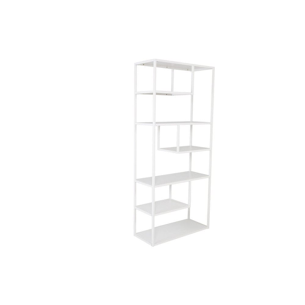 Venture Home Bokhylla Staal Vit SKU VEN-18076-201 EAN 7350107087989