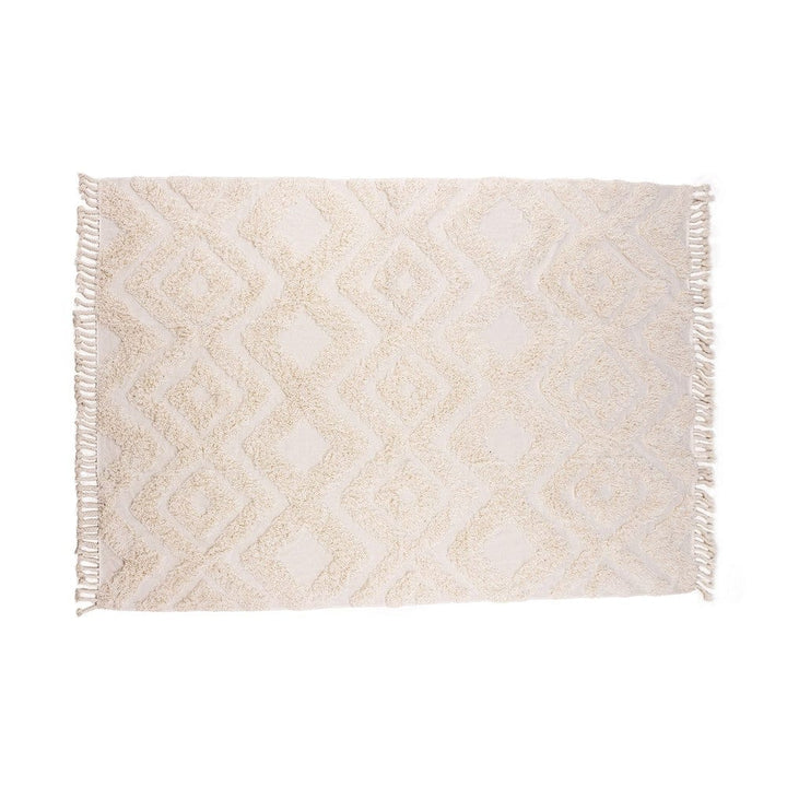 Venture Home Bomullsmatta Hilma Vit / 300x200 cm SKU VEN-16032-101 EAN 7340206975324