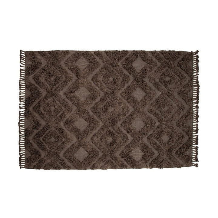 Venture Home Bomullsmatta Hilma Brun / 300x200 cm SKU VEN-16032-105 EAN 7340206975331
