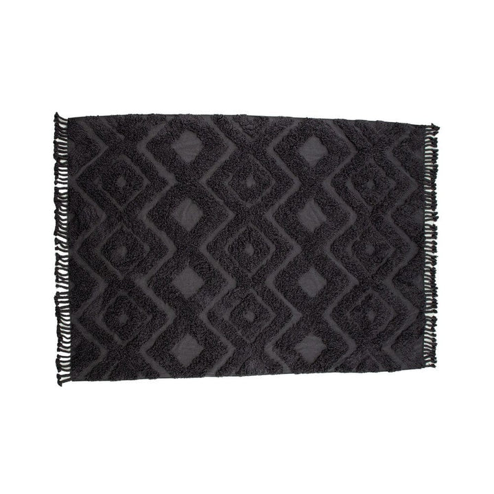 Venture Home Bomullsmatta Hilma Mörkgrå / 300x200 cm SKU VEN-16032-107 EAN 7340206975348