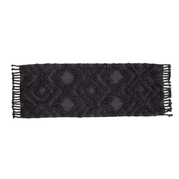 Venture Home Bomullsmatta Hilma Mörkgrå / 200x70 cm SKU VEN-16033-107 EAN 7340206975379