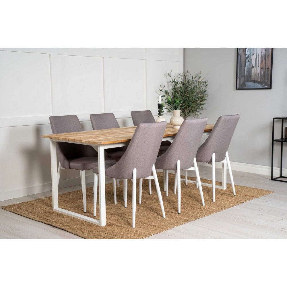 Venture Home Cirebon matbord med teakskiva