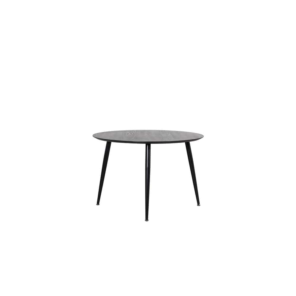Venture Home Matbord Dipp Rund 115 cm Svart SKU VEN-18101-888 EAN 7350107089136