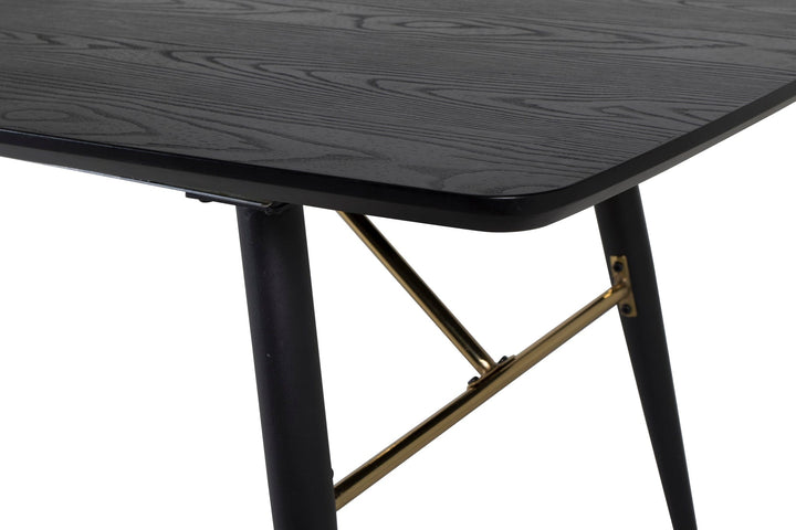 Venture Home Matbord Gold med Iläggsskiva SKU VEN-15023-188 EAN 7350107089211