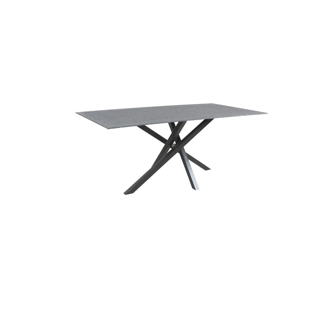 Venture Home Piazza Spraystone matbord svart 180×90 cm