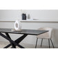 Venture Home Matbord Piazza Svart SKU VEN-29892-888 EAN 7350118416716