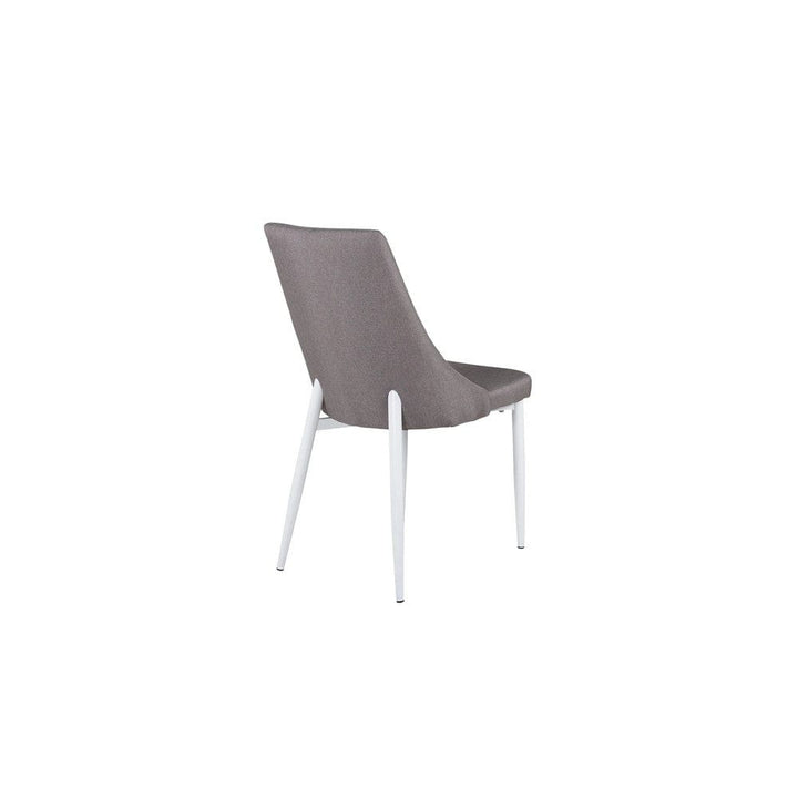 Venture Home Leone 2.0 – stoppad matstol med hög textilklädd rygg