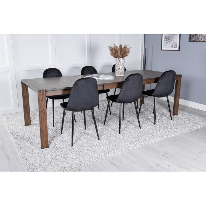 Venture Home Matstol Polar Sammet 2-pack SKU EAN