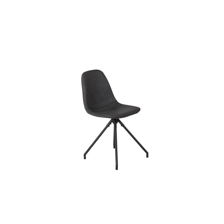 Venture Home Matstol Polar Spin 2-pack Svart SKU VEN-19146-488 EAN 7350107088887