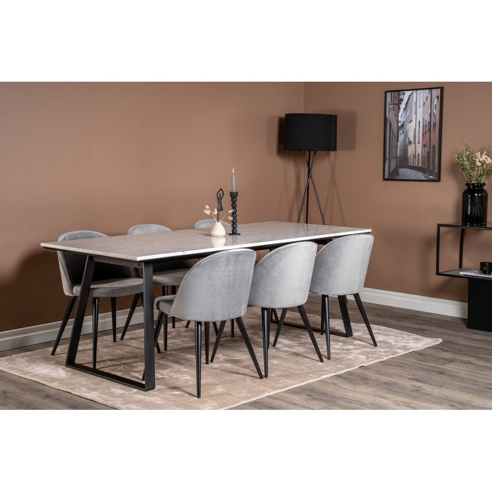 Venture Home Matstol Velvet 2-pack SKU EAN