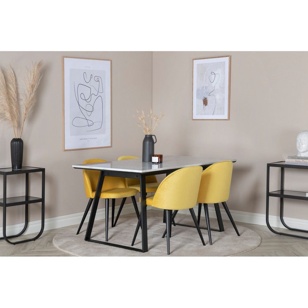 Venture Home Matstol Velvet 2-pack SKU EAN