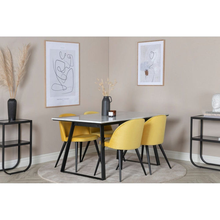 Venture Home Matstol Velvet 2-pack SKU EAN