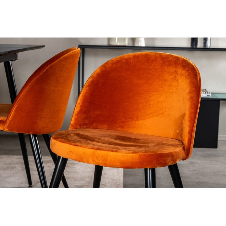 Venture Home Matstol Velvet 2-pack SKU EAN
