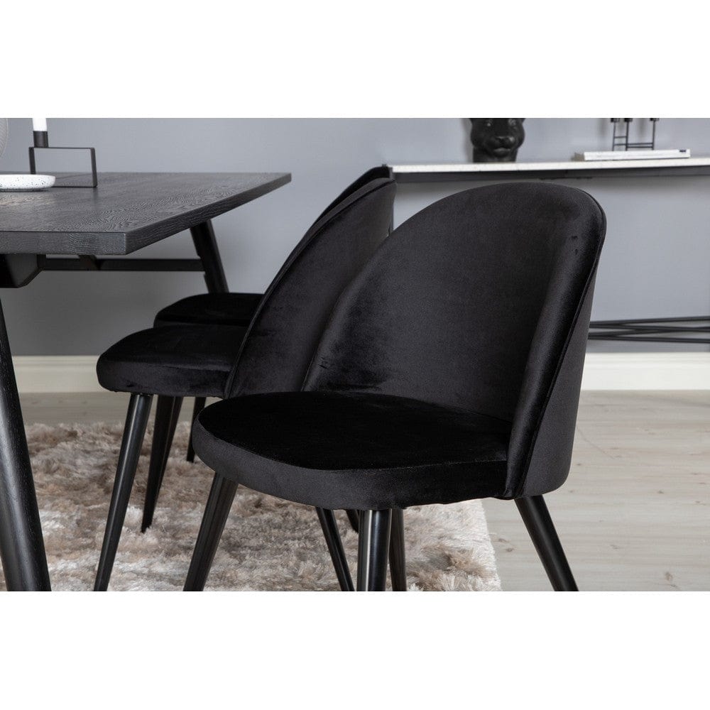 Venture Home Matstol Velvet 2-pack SKU EAN