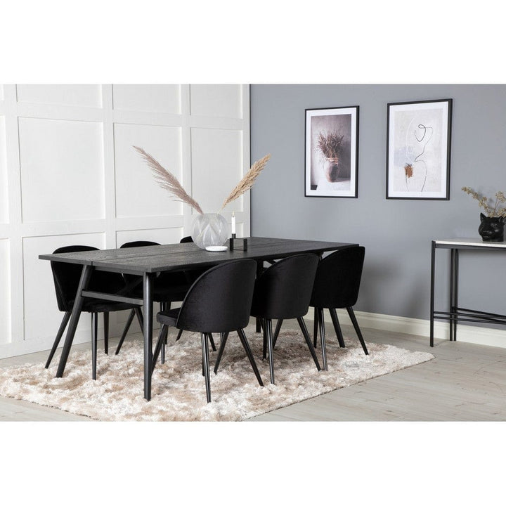 Venture Home Matstol Velvet 2-pack SKU EAN